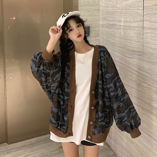 ✞ オータム迷彩柄ジャケット カーディガンカジュアル大人女子☆ ロング 秋物 ✞ゴスロリ SM ミリ 甘ロリ クラロリ 和ロリ エレガント 黒ロリ 姫ロリ 華ロリ BB-BB77770227360