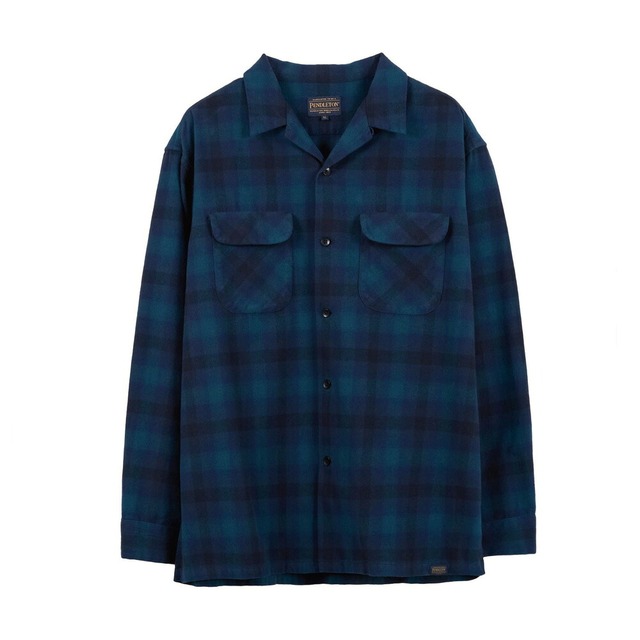 ペンドルトン PENDLETON コットンシャギー オープンカラー チェックシャツ 6475-5000