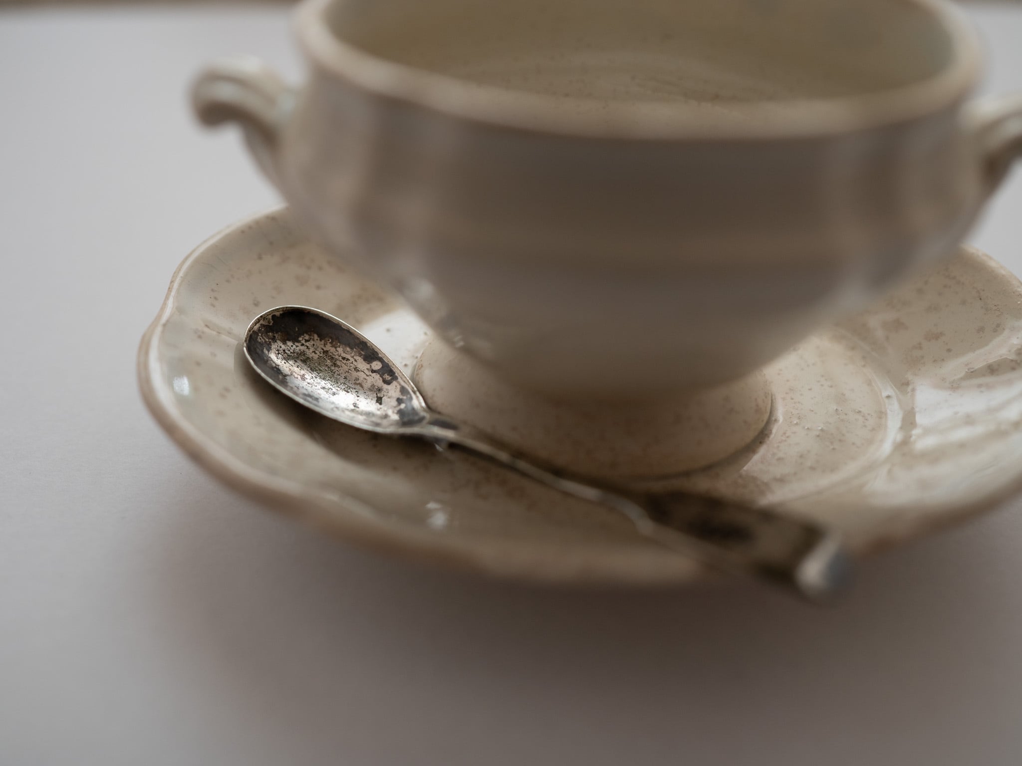 小さなシルバースプーン フランスアンティーク