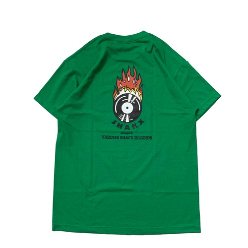 JHAKX x YARDIES SHACK RECORDS TEE -GREEN-