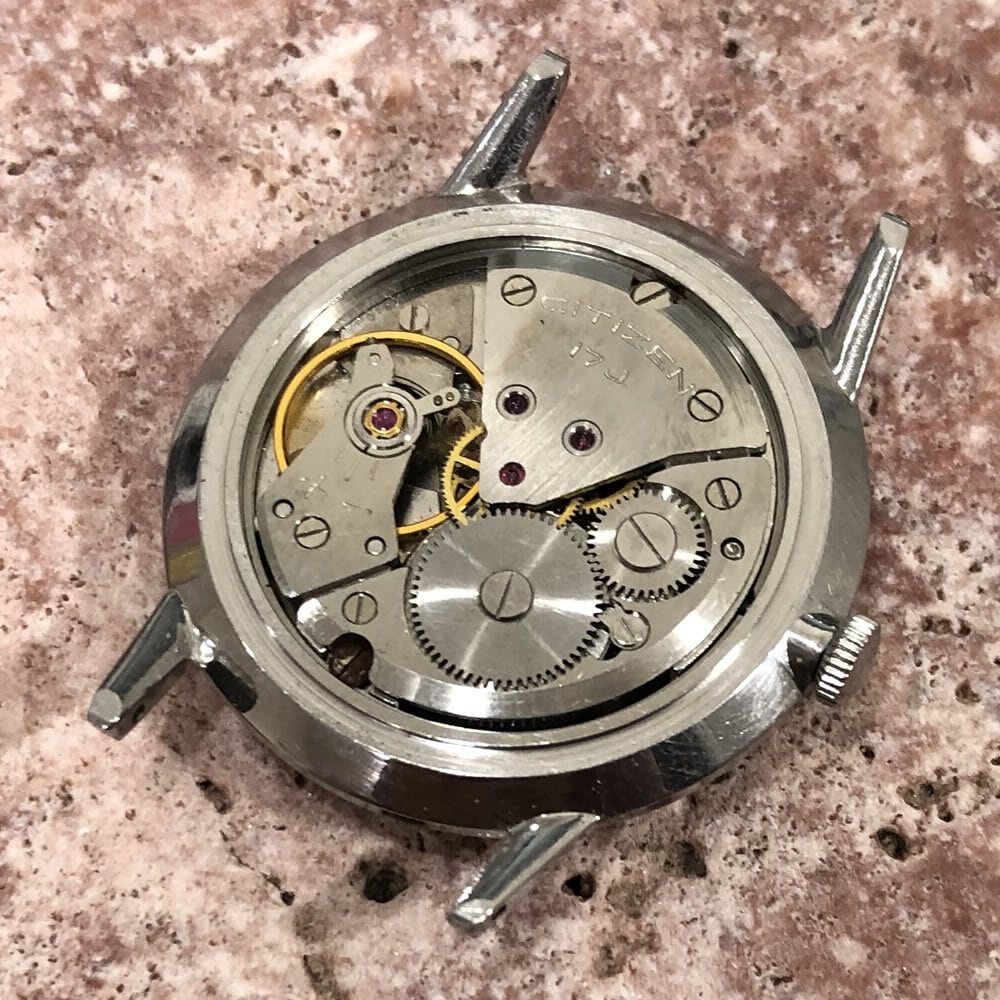 CITIZEN/シチズン HOMER/ホーマー 17石 機械式 手巻き時計 1960年製造 ...