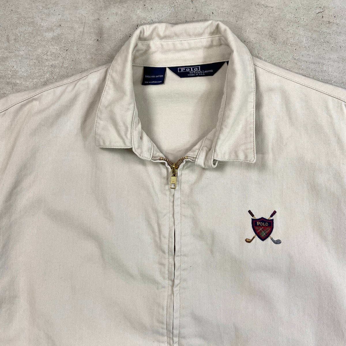 中*！様 美品　90’s USA製　ポロバイラルフローレン　スウィングトップ　グ 90年代 USA製 Polo by Ralph Lauren ポロバイラルフローレン スイング