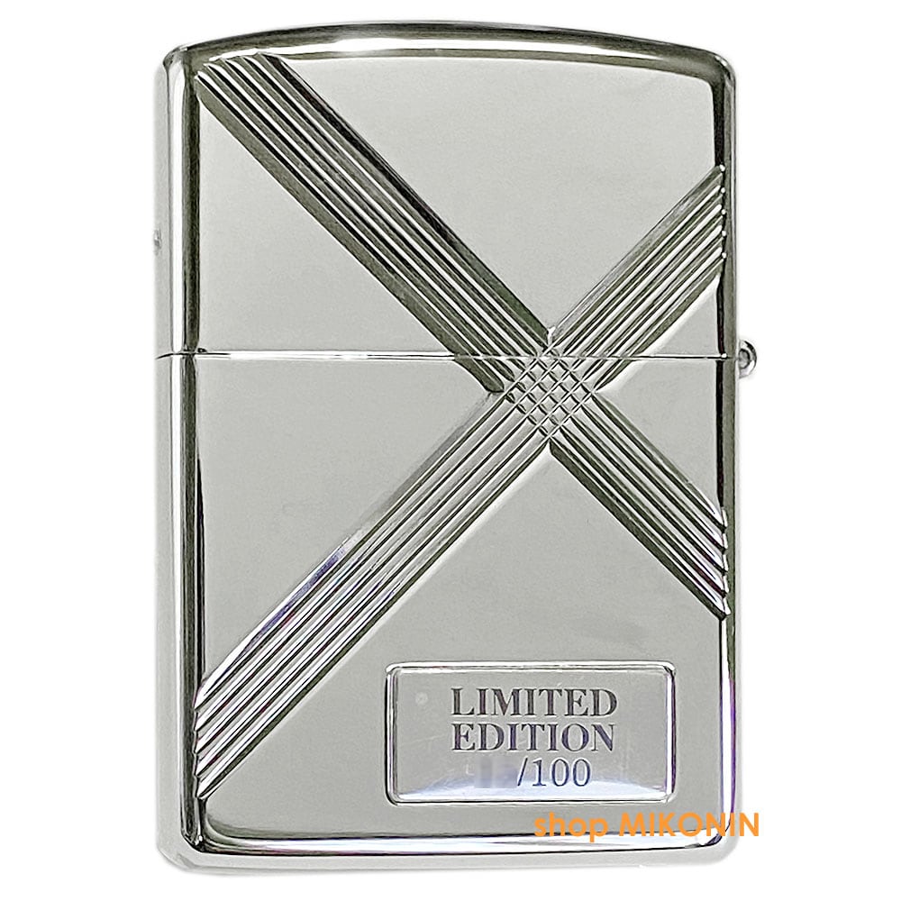 ZIPPO アーマー 限定100個生産 ラインカット エックス SV ダイヤノ 