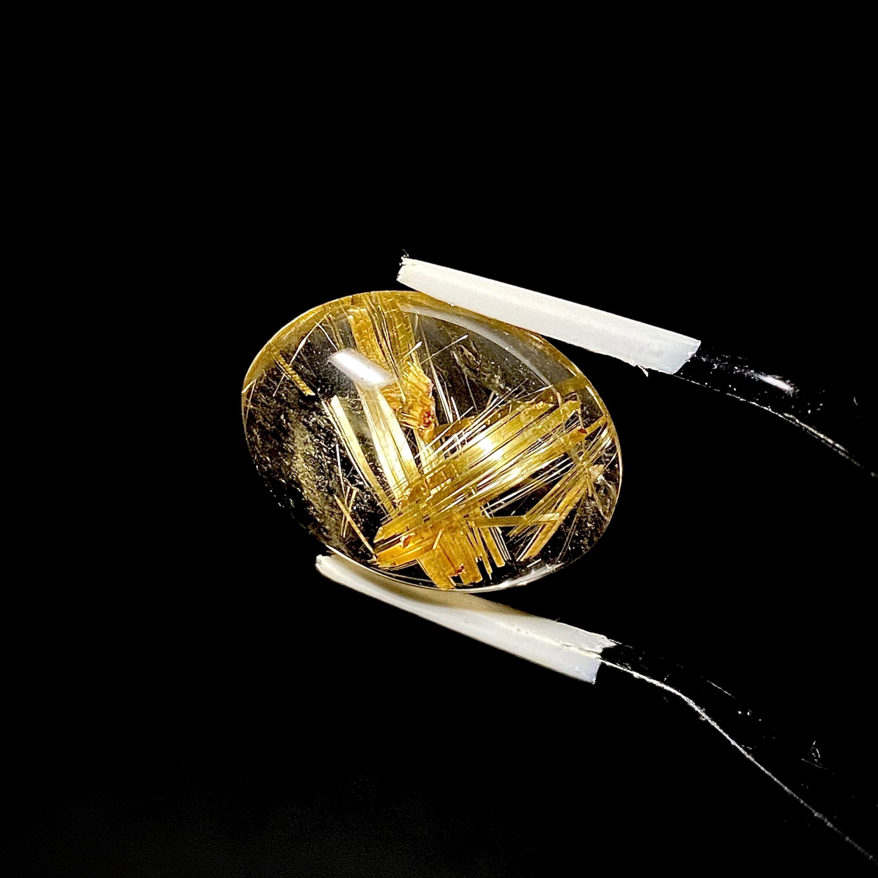 《高品質》ゴールドルチルクォーツ ルース A ブラジル産