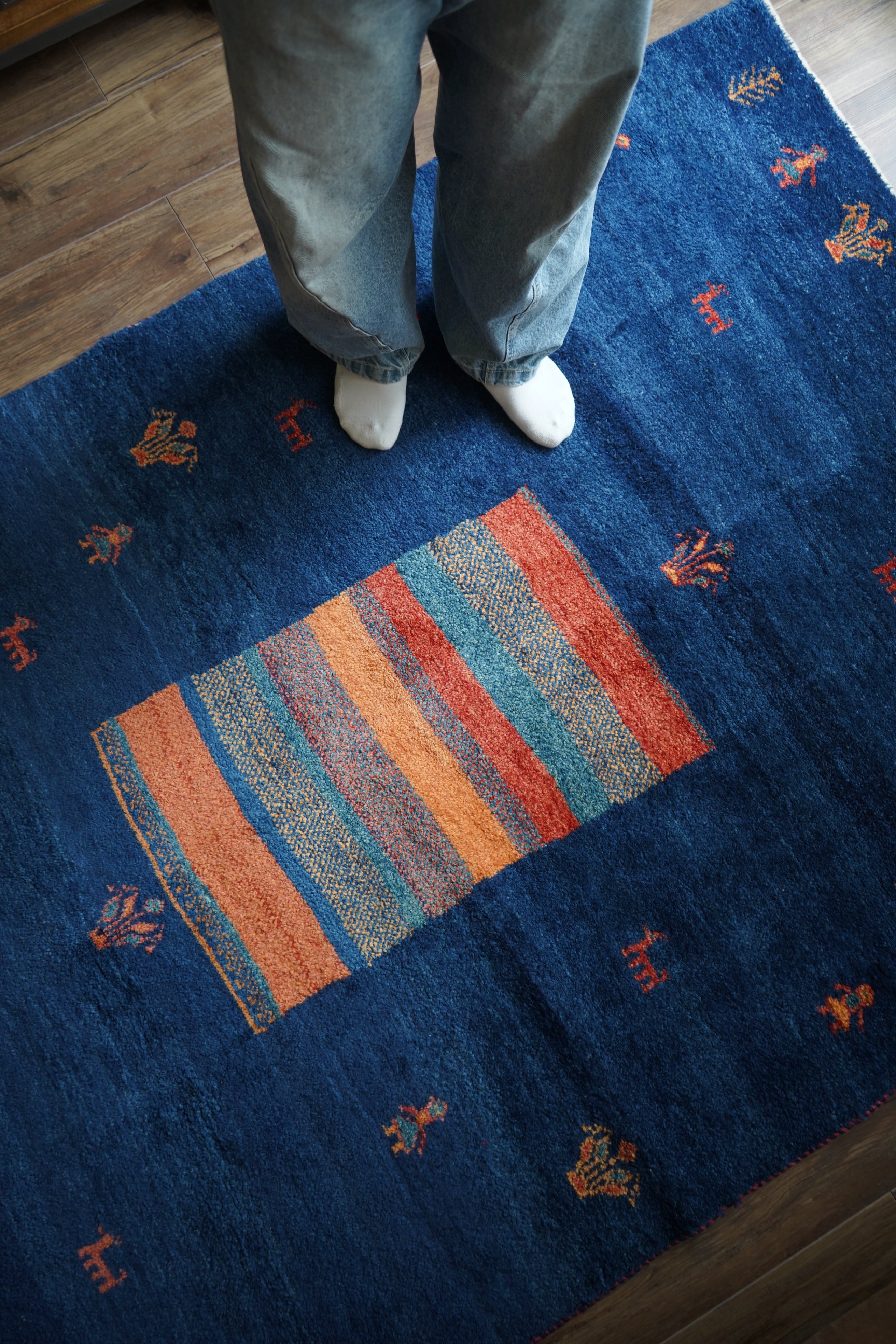 ヴィンテージラグ　トライバルラグ　ビジャー Large Size | ヴィンテージラグ専門店 TIME RUG （ペルシャ絨毯