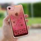 組子障子 麻の葉 iPhone グリッターケース