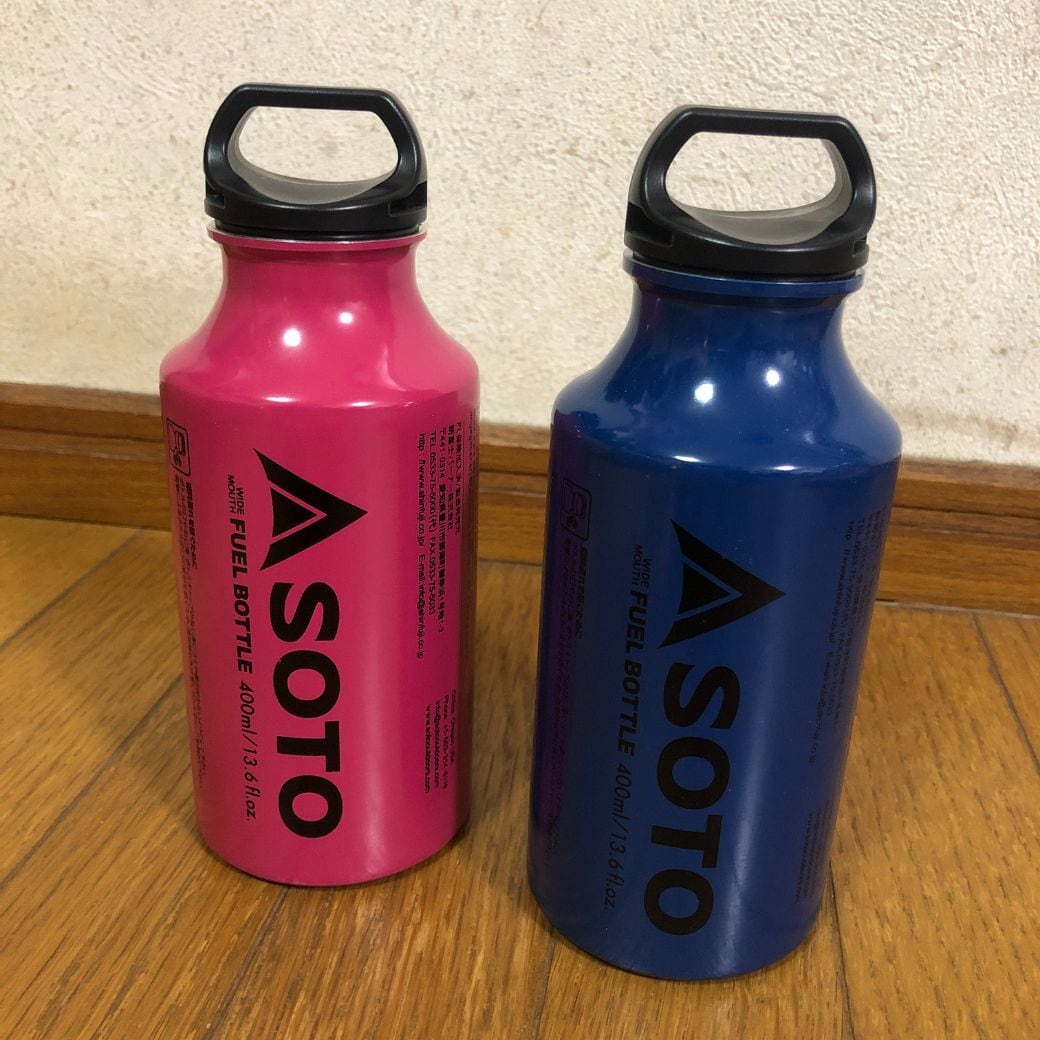 SOTO(ソト) 限定フューエルボトル 400ml アウトドア キャンプ 登山