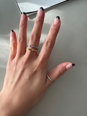 スクエアワンストーンリング