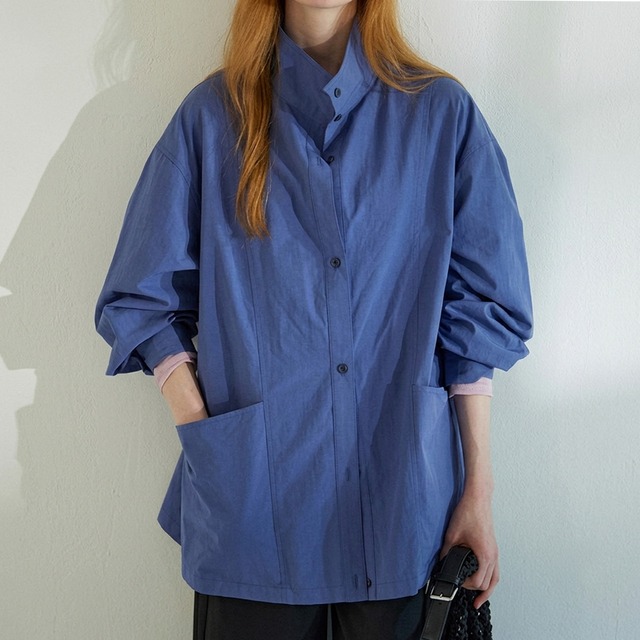 Sheer mock blouse A00228