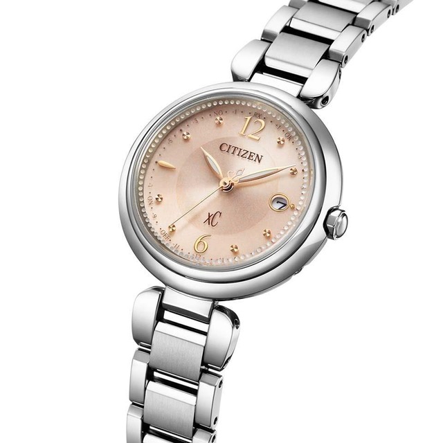 CITIZEN xC シチズン クロスシー mizu collection エコドライブ 電波時計 スーパーチタニウム レディース腕時計 ES9460-88W