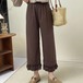 2色/裾レースペチパンツ ・12503