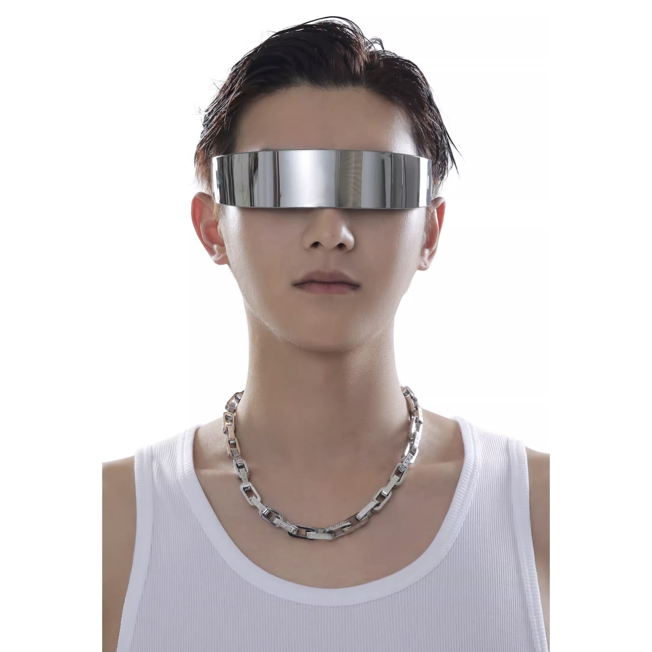 リトルデイジースクエア ネックレス W164