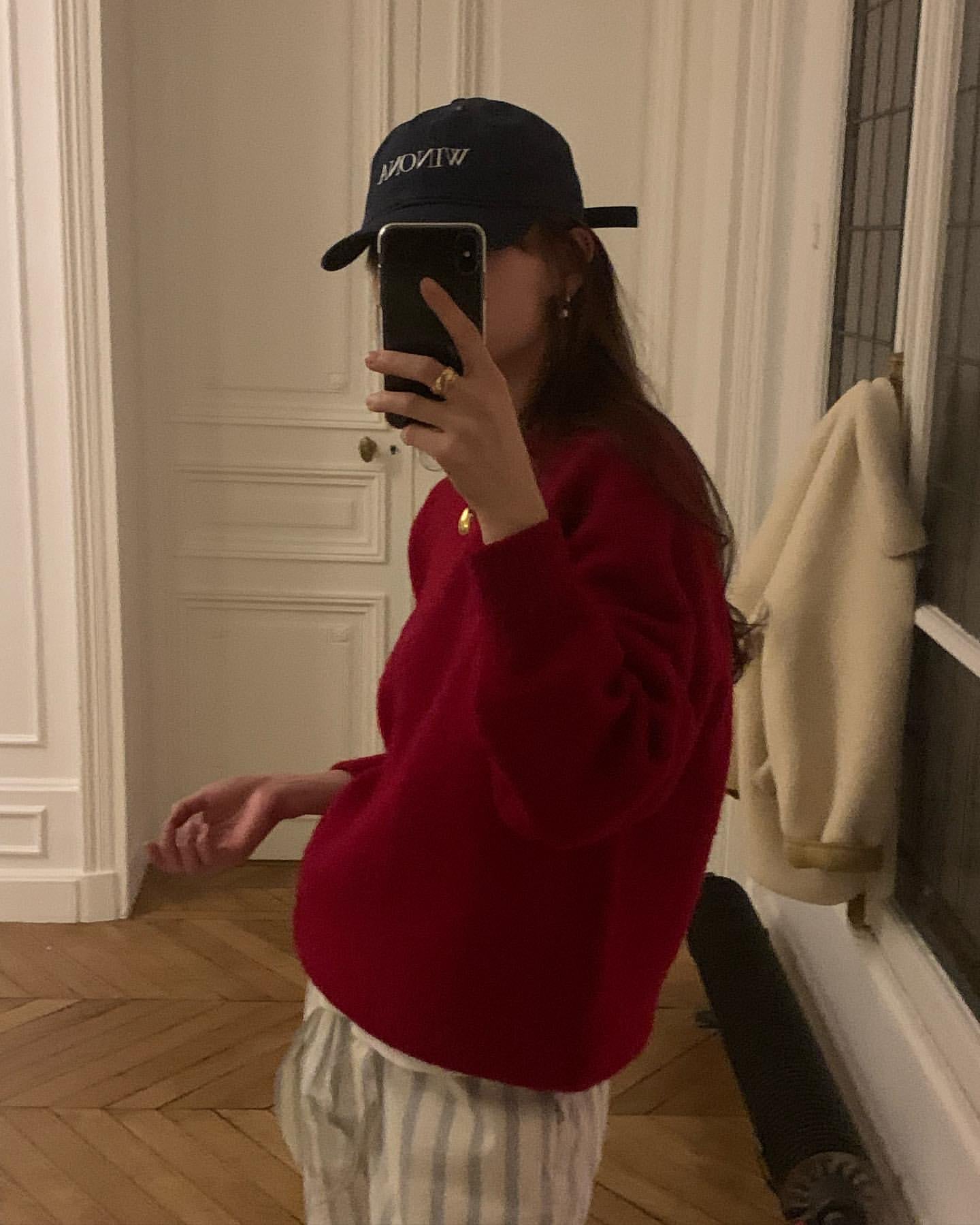 (予約) ounce / Rosy brush shaggy dog knit / 3color