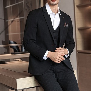 ノッチドラペルツーピーススーツ　G031