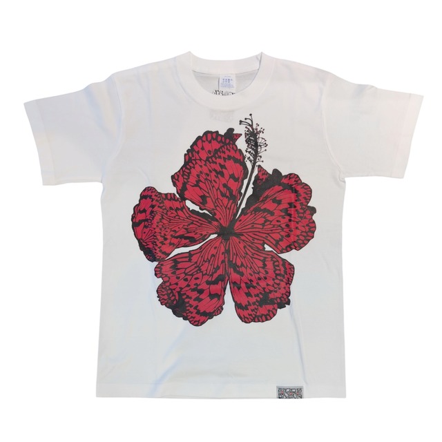 オオアカバナTシャツ (ホワイト)