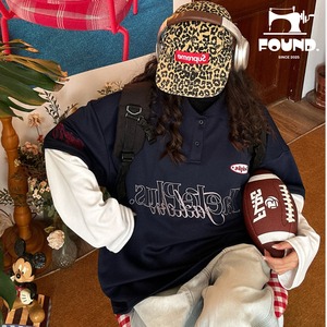 Contrast Fake Two-Piece Polo Shirt(FD241)