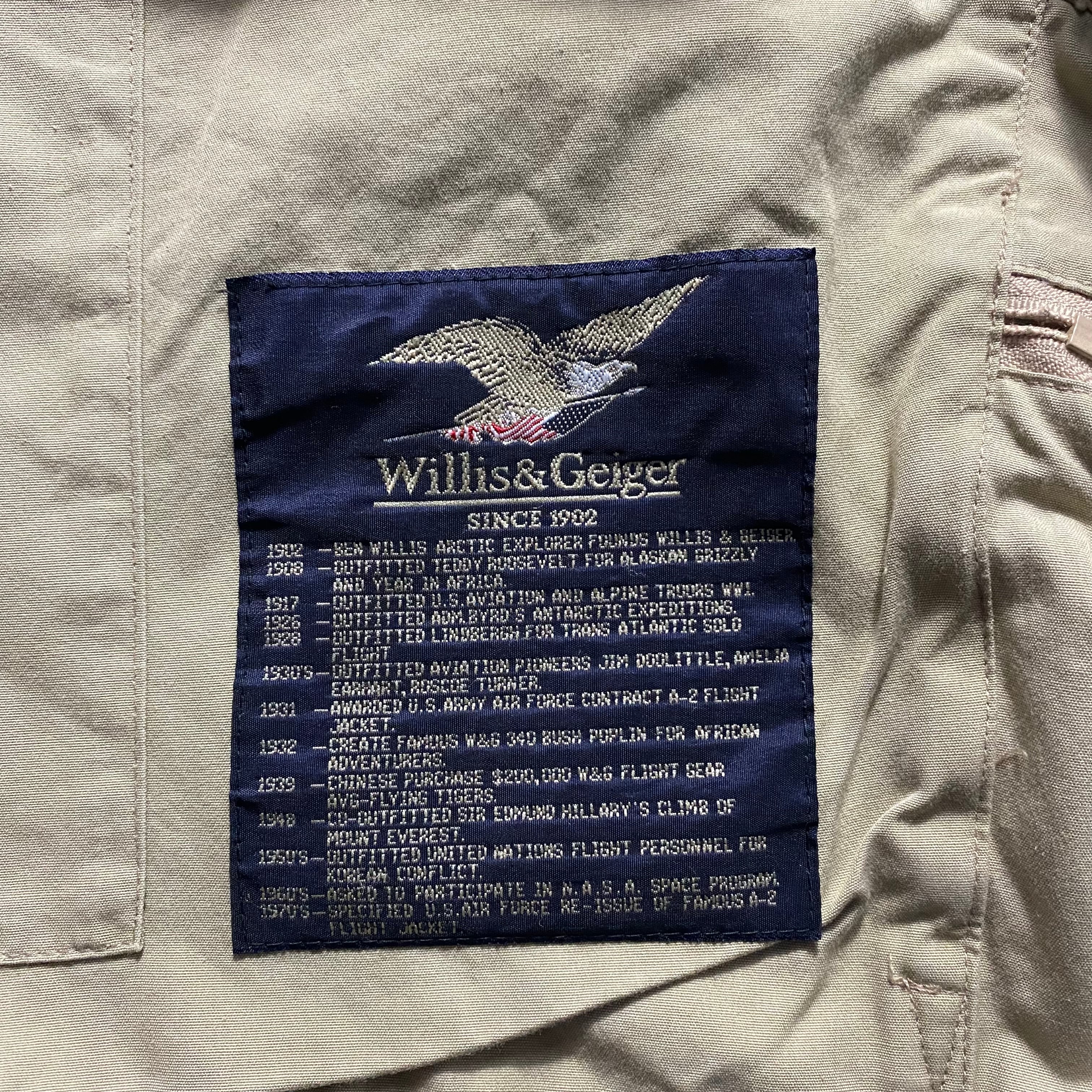 vintage 1990's WILLIS&GEIGER fishing vest | NOIR ONLINE