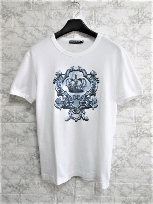 DOLCE&GABBANA ドルチェアンドガッバーナ ドルガバ プリント ロゴ T 