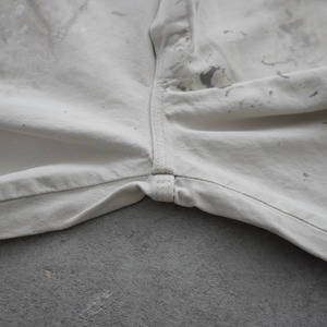 Dickies Distressed Double Knee Painter Pants Natural White [W31.5L31相当] 古着