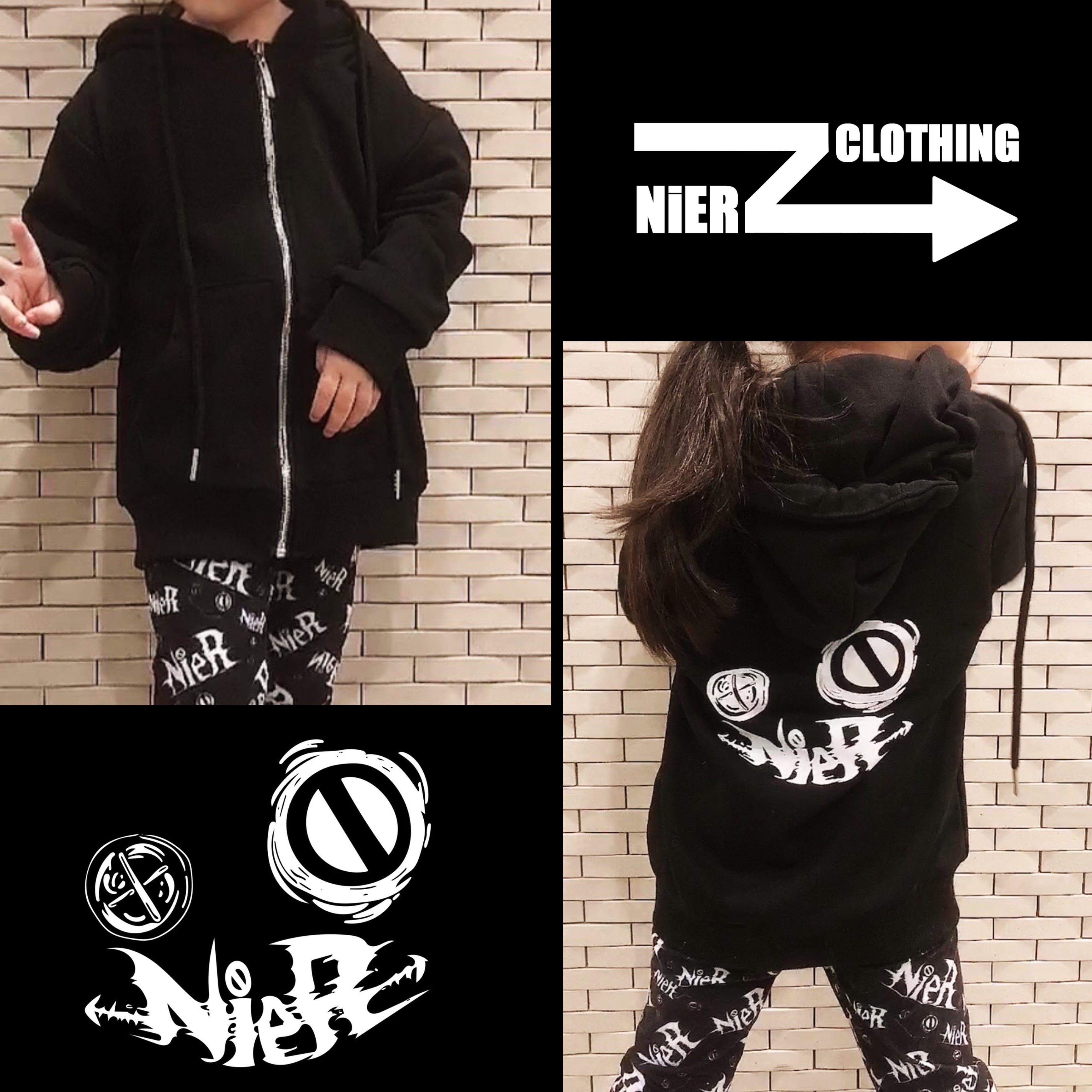 NieR Clothingパーカー - パーカー