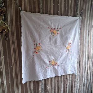 ヨーロッパ 刺繡クロス used [507072]