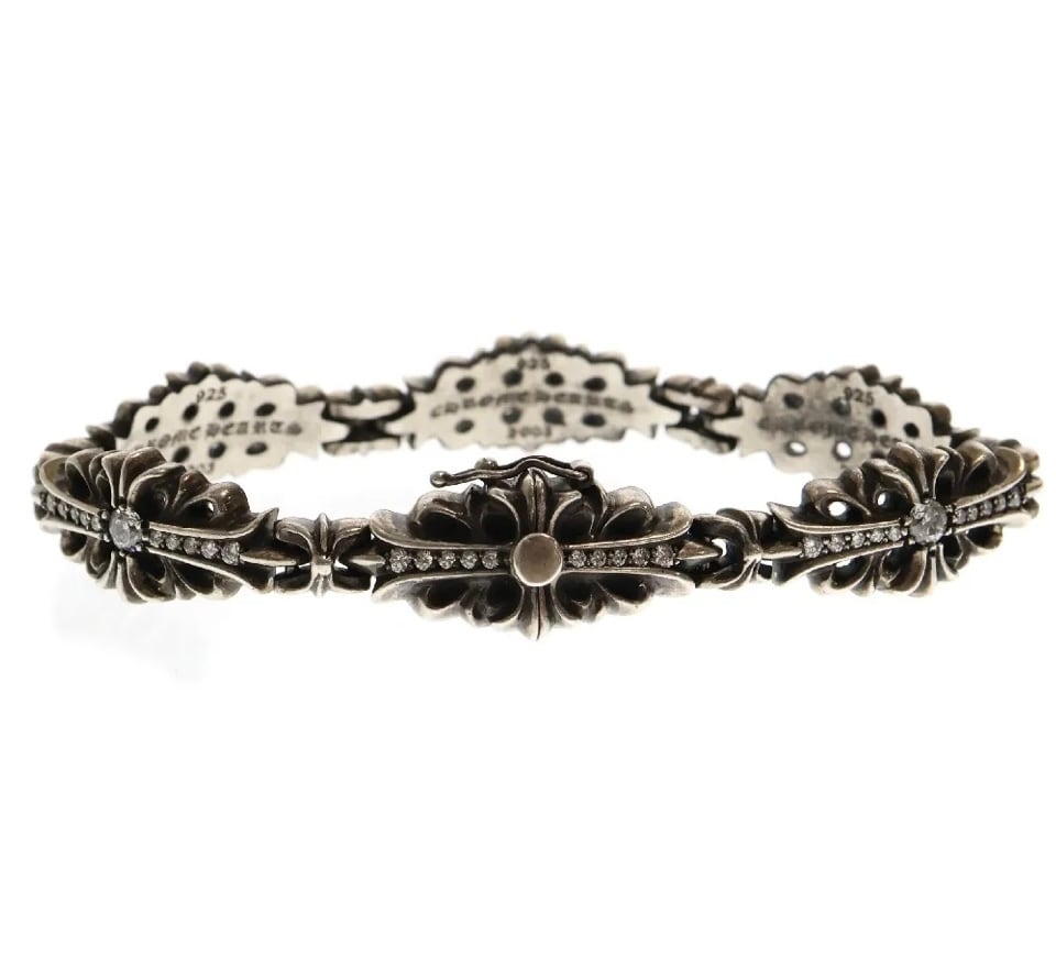 CHROME HEARTS シルバー6LinkBSフレアリンクブレスレット クロムハーツ