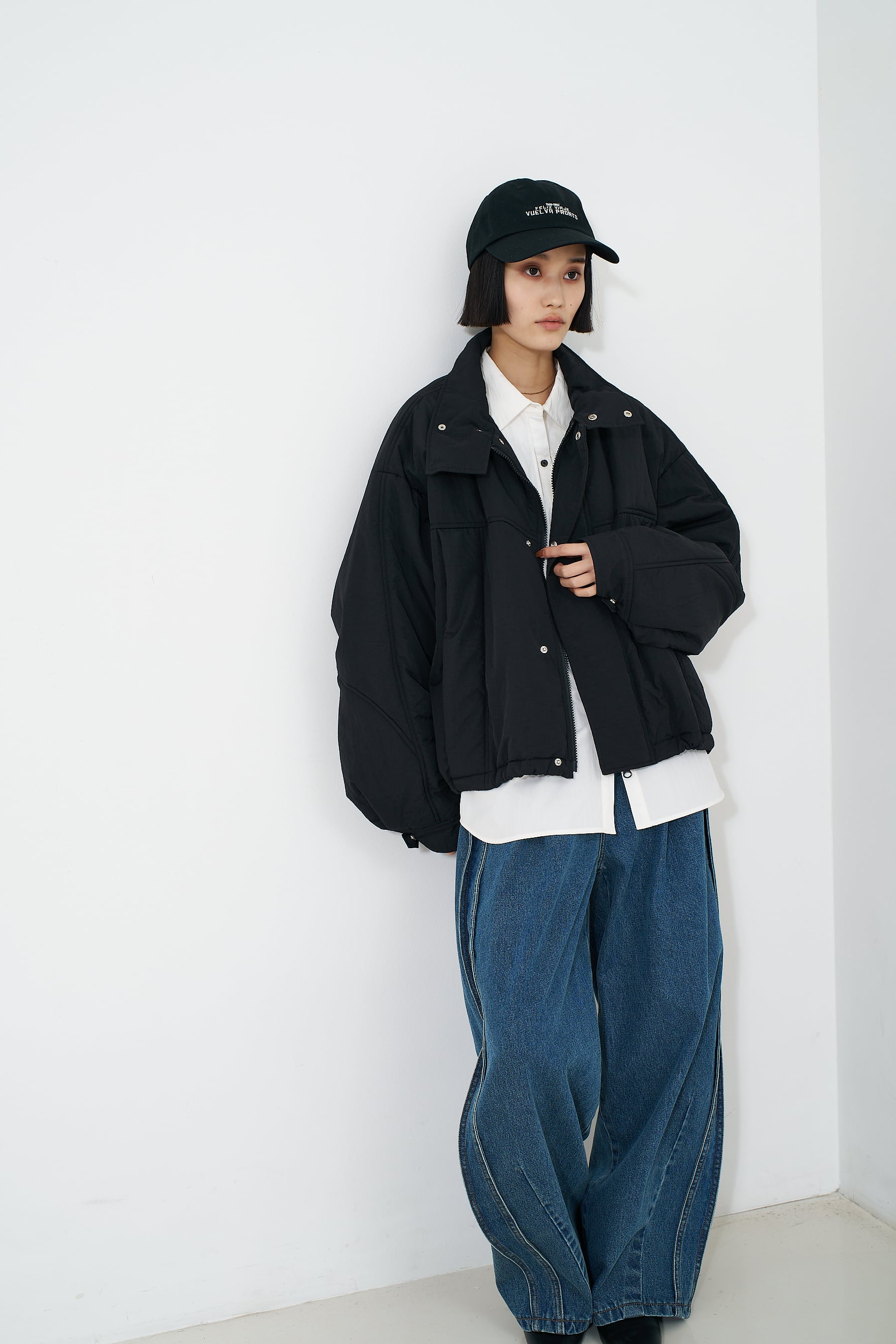 NOMINE ショート モンスターパーカー Black | planet3rd