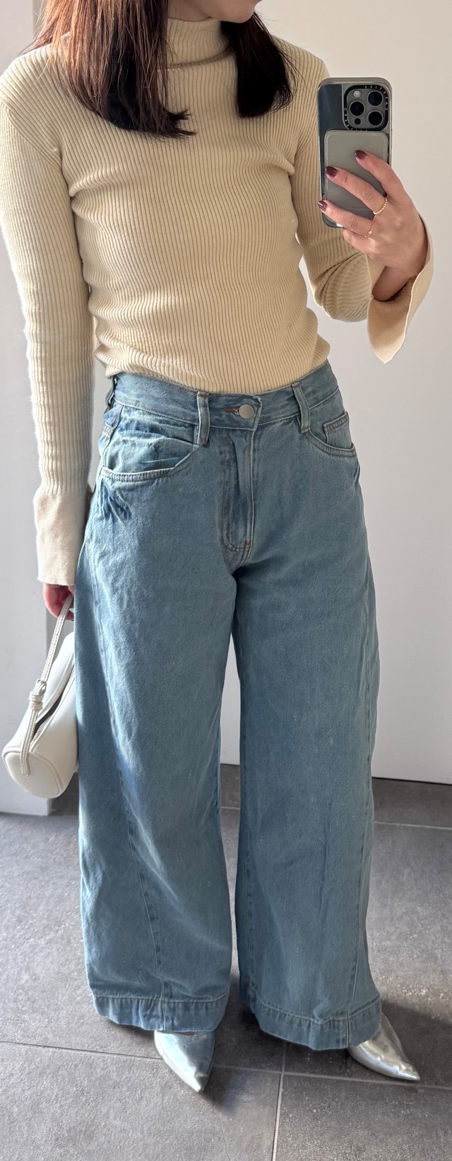 カームワイドデニム　全2色