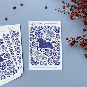 活版印刷年賀状2026 5枚入り