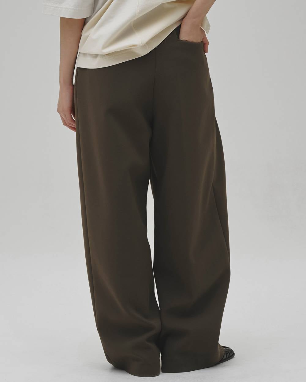 TODAYFUL Bonding Wide Trousers ボンディングワイドトラウザーズ