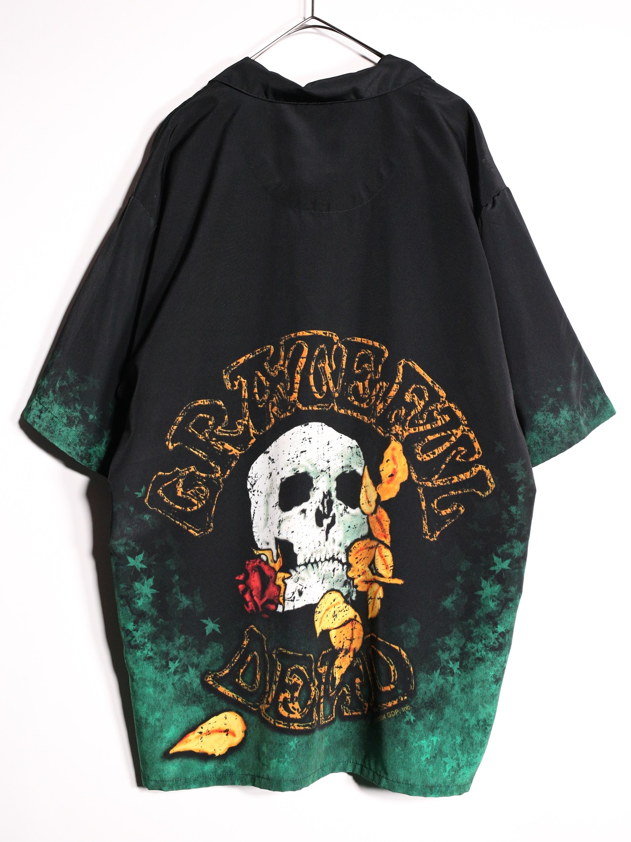 front and back skull graphic oversized s/s shirt - 13