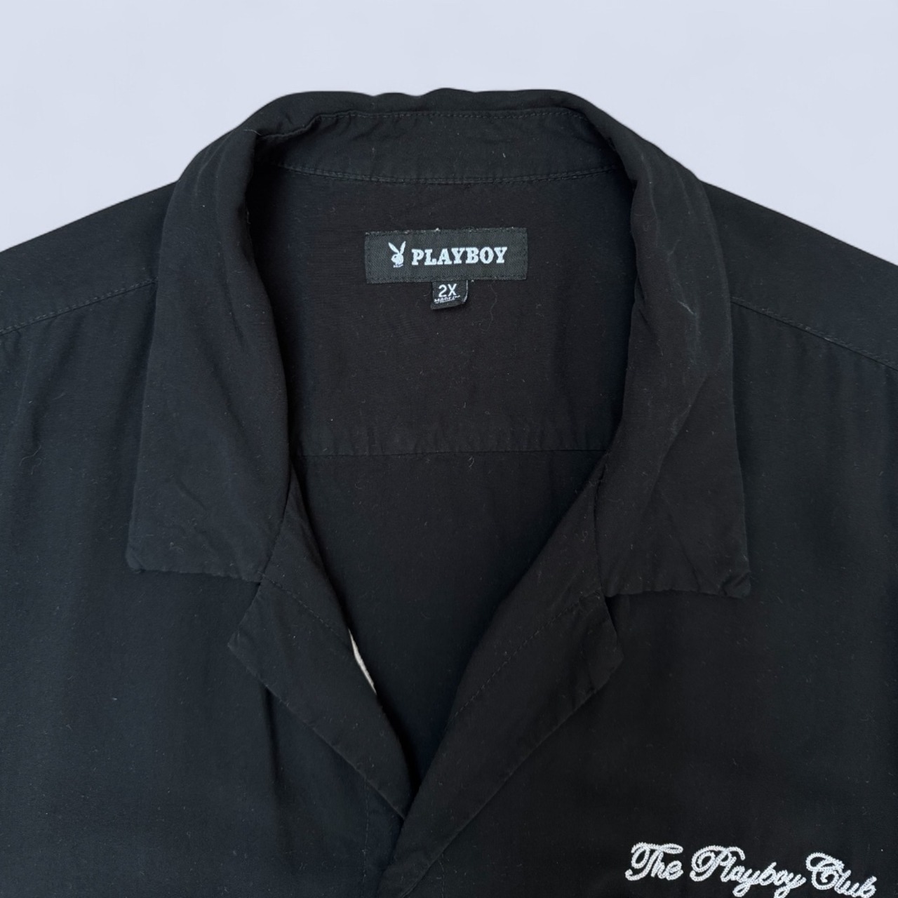 90's PLAYBOY RAYON S/S SHIRT