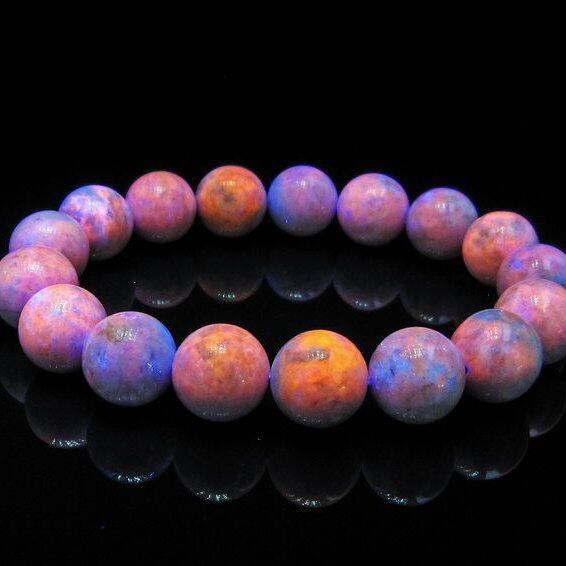 ハックマナイト ブレスレット 12mm 一点物 111-33374