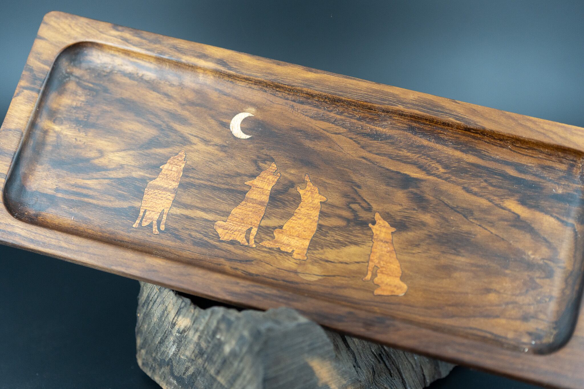 【芳香漂う南米の銘木】インブイア ペントレイ 象嵌 月に吠える