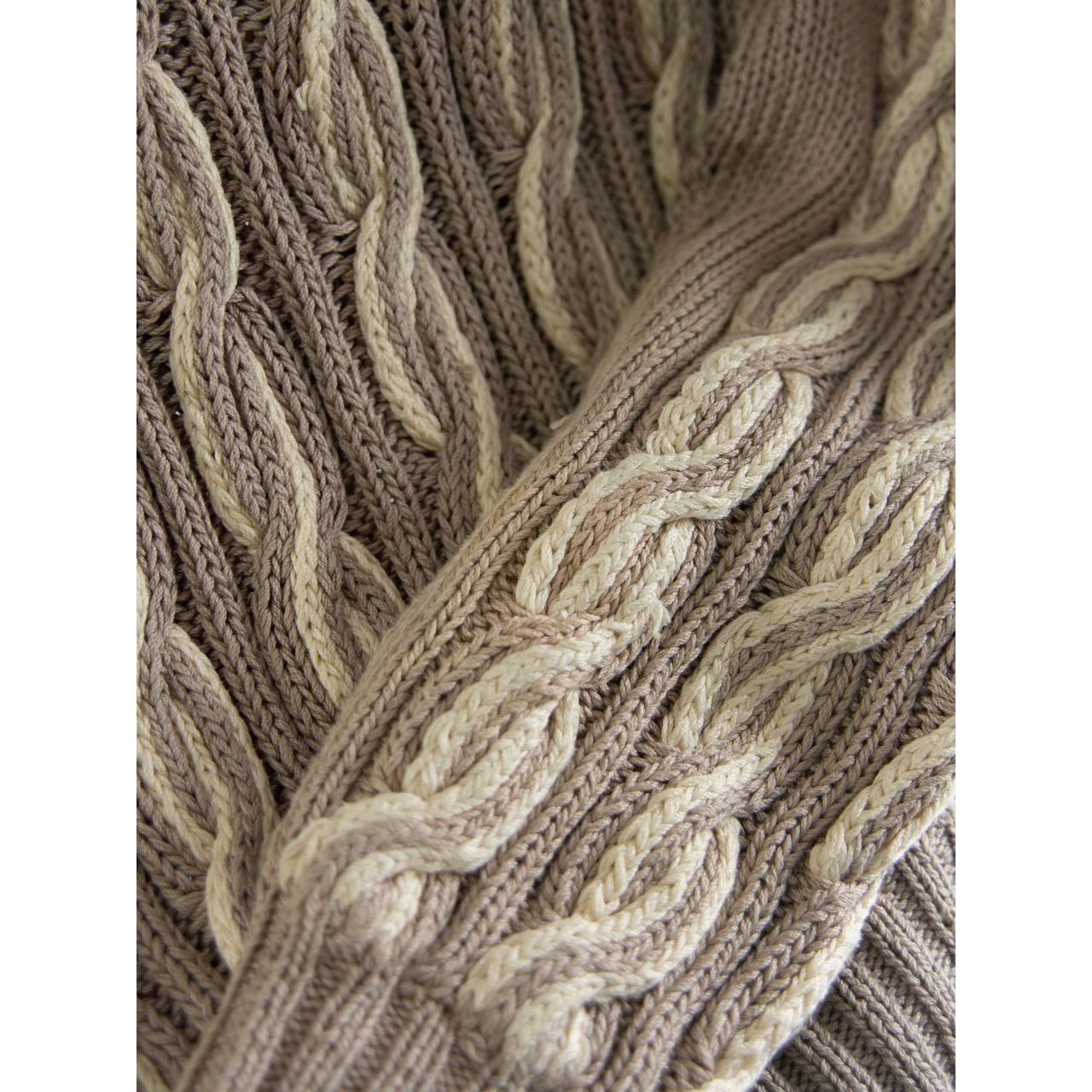 【Hallet San Francisco】Handknit in Peru 100% pima cotton cardigan（ペルー製 ピマコットンハンドニット カーディガン ）1d