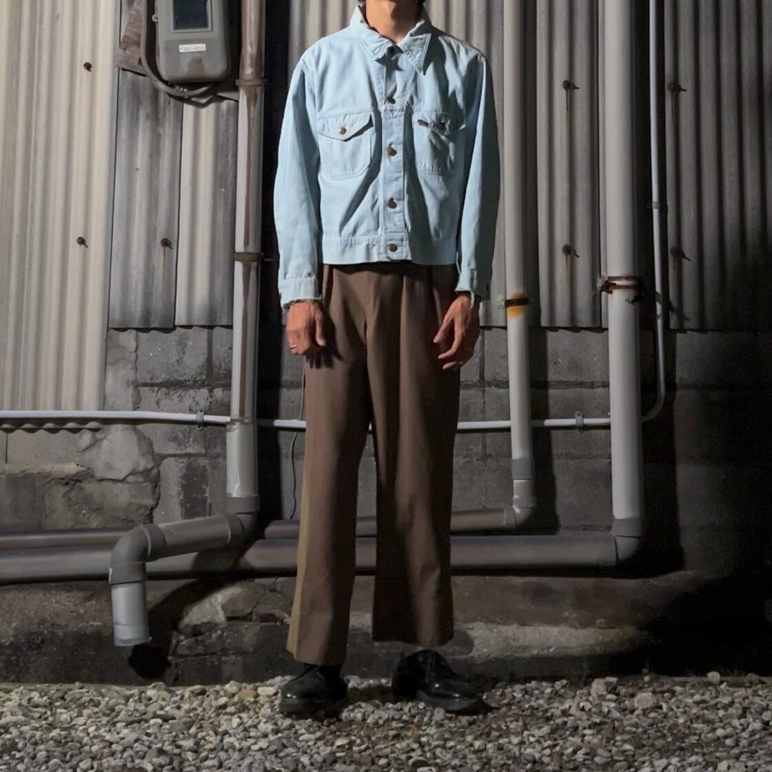 70s “LEE” 大文字タグ trucker jacket 70年代 リー トラッカー 