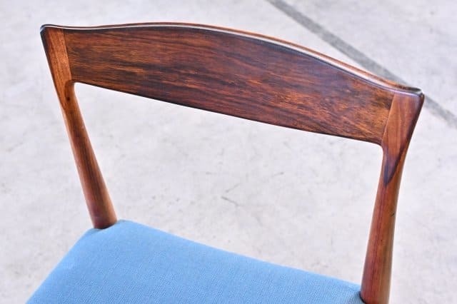 デンマーク製 Soro Stolefabrik Erling Torvits/エーリング・トロヴィッツ ローズウッド ダイニングチェアc 北欧家具 ビンテージチェア【中古家具/中古インテリア/USED家具ユーズド家具/リサイクル】