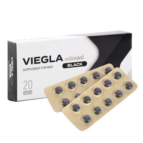 VIEGLA unlimited BLACK 男性用 サプリメント 20錠