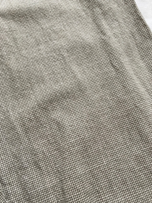 L.L.Bean Linen Cotton Houndstooth Trousers