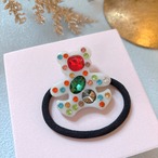 キラキラジュエリーベア　ヘアゴム