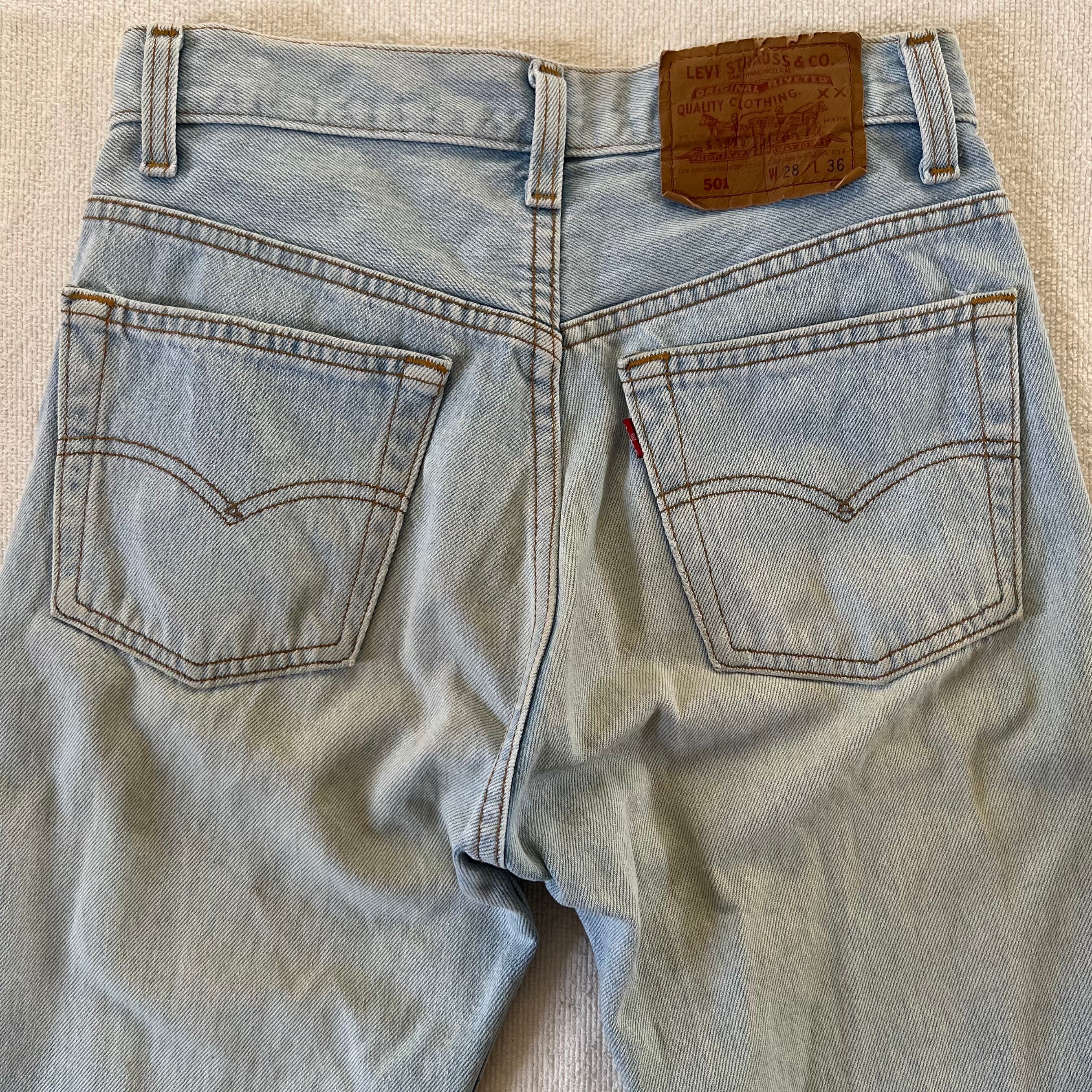 Levi's 501 USA製 W28 リーバイス デニム 薄色 ジーンズ 90's | 古着屋