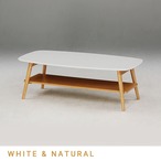 【幅120】センターテーブル テーブル 机 ローテーブル 折り畳み式 (全4色)
