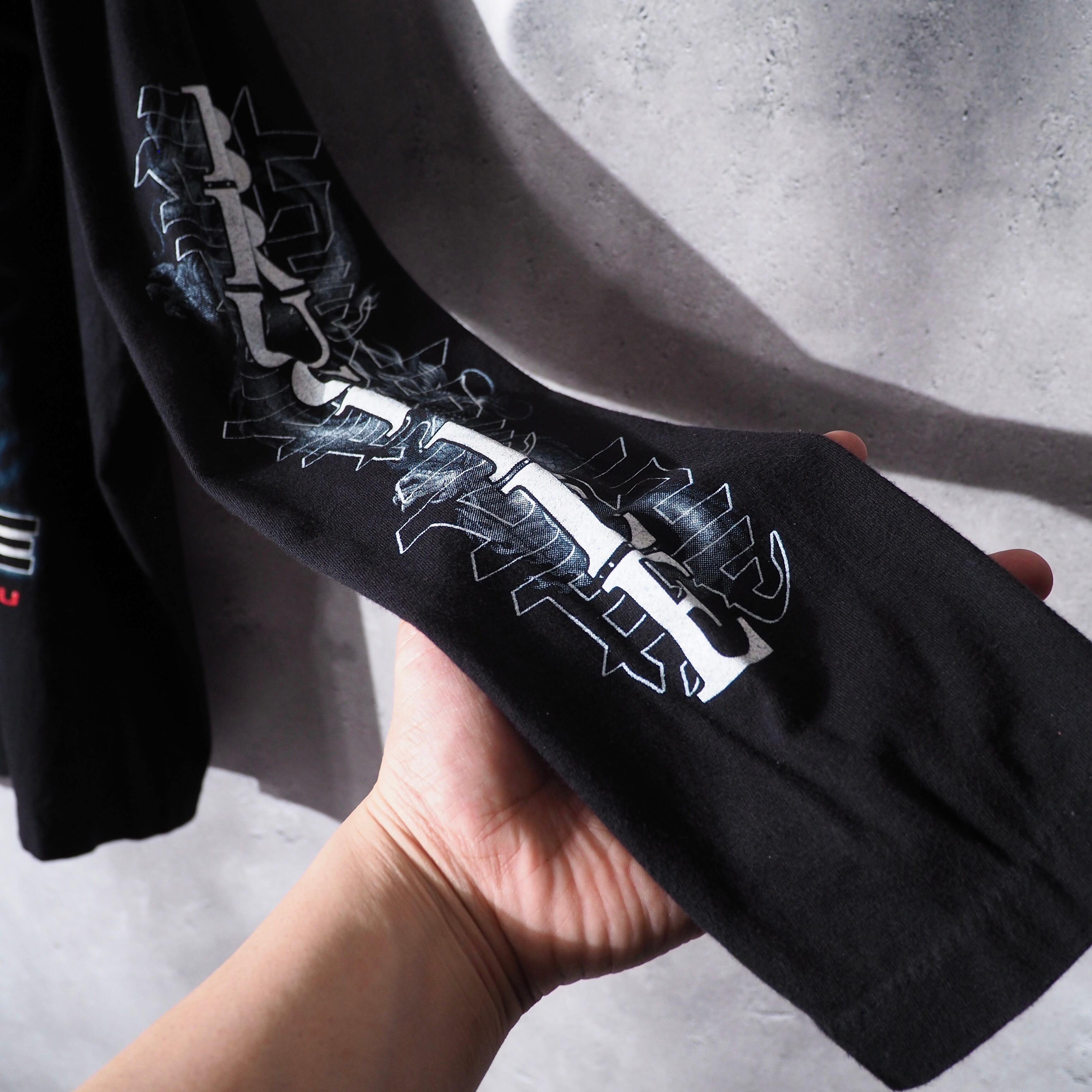 1990s ” Bruce Lee Enter the Dragon ” printed vintage long sleeve Tee