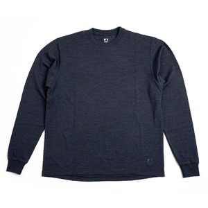 SV Wool Tee Long Sleeve [Midnight Navy]