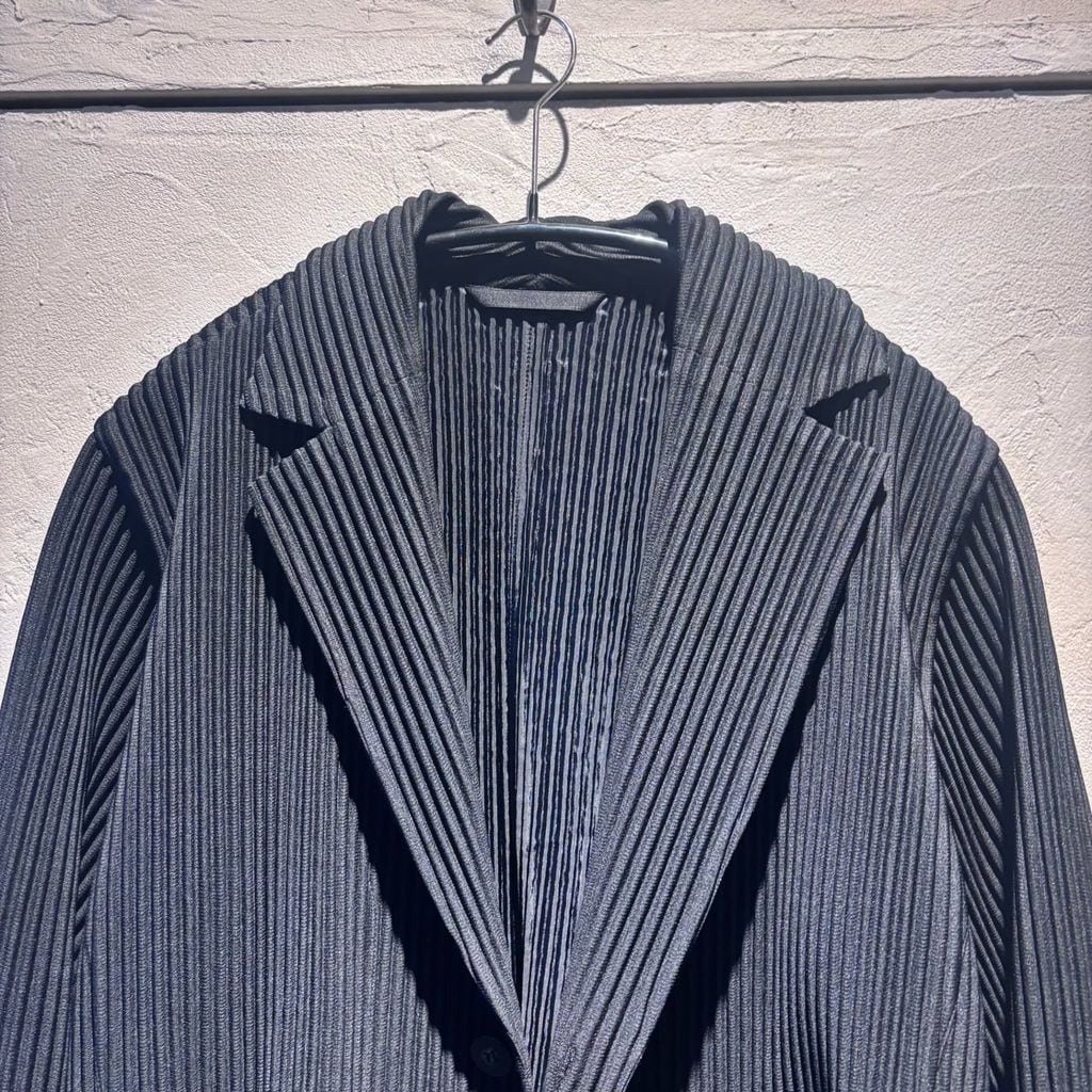 HOMME PLISSE ISSEY MIYAKE オムプリッセイッセイミヤケ PLEATS JACKET
