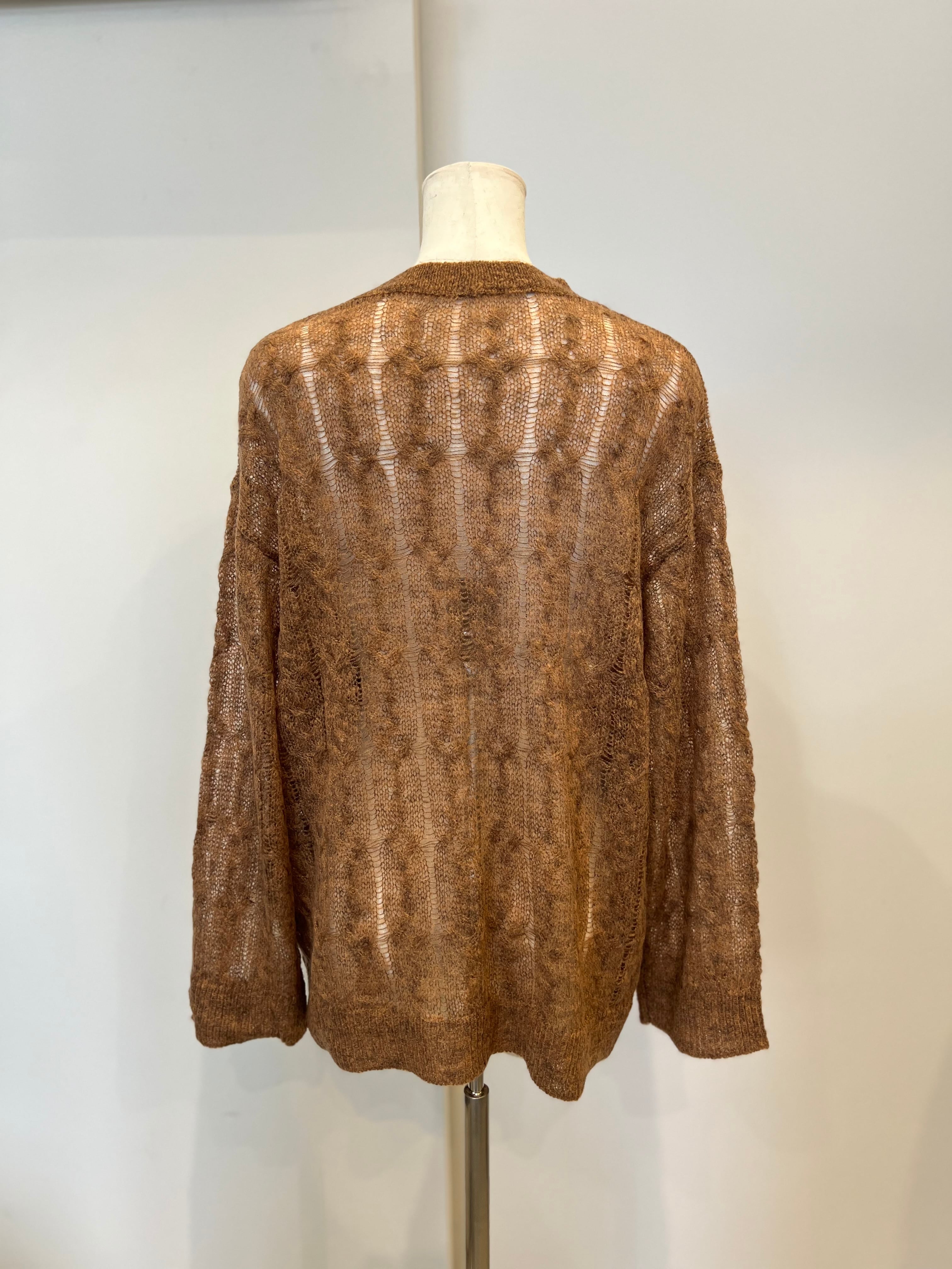 【SELECT】シアークルーネックプルオーバー 29-0427