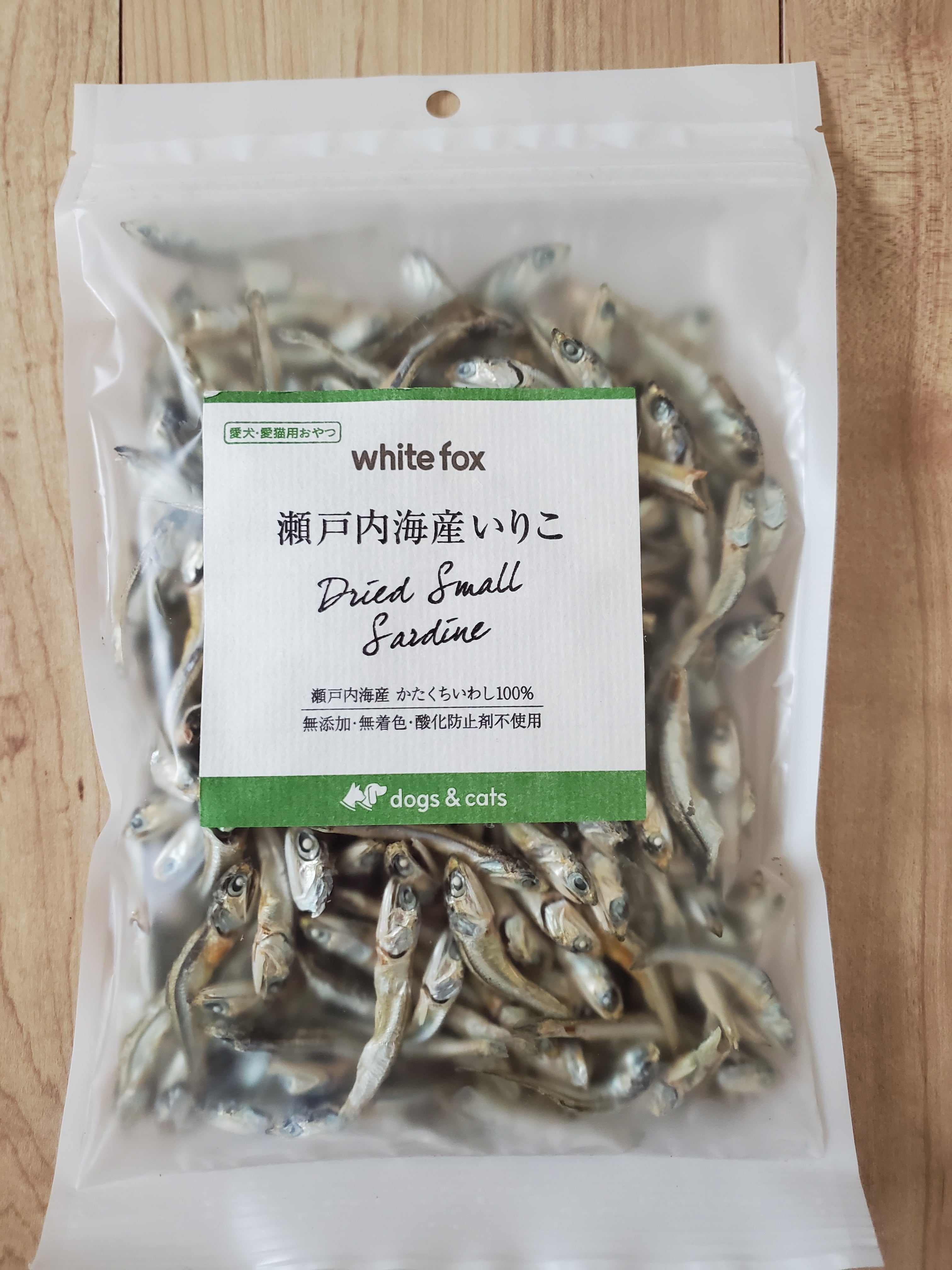 ホワイトフォックス 瀬戸内産いりこ メール便2袋までok 100g 代引不可 ホワイトフォックス 瀬戸内産いりこ メール便2袋までok 100g 代引不可