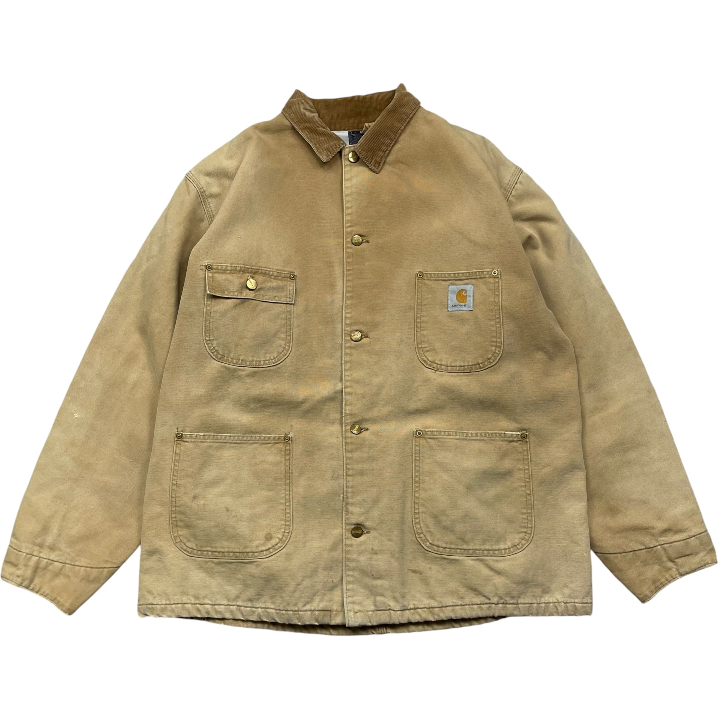 《L》Carhartt カーハート ダックジャケット ミシガンチョアコート ブラウン no.4729