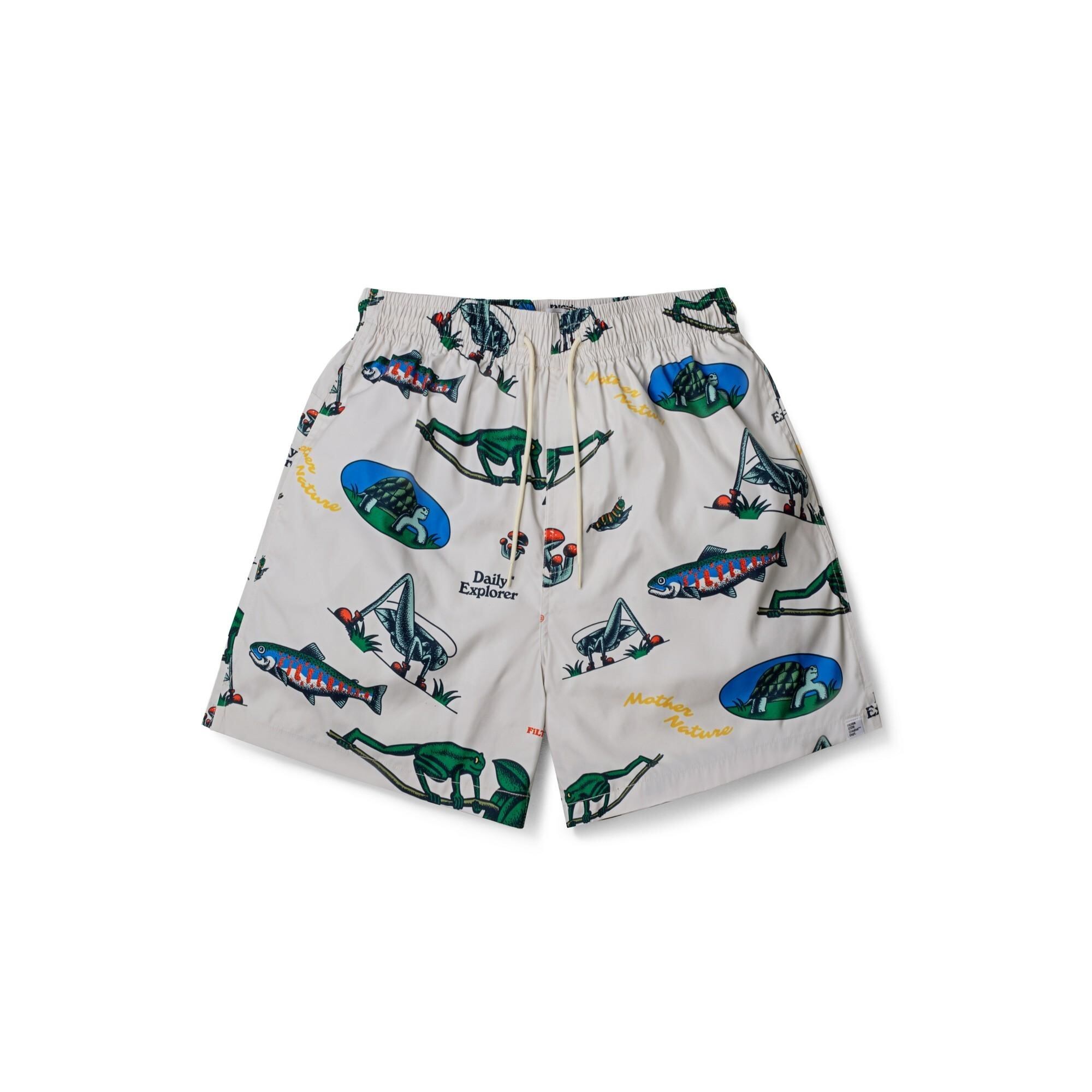 FILTER017® Daily Explorer™ / グラフィックボードショーツ(膝上