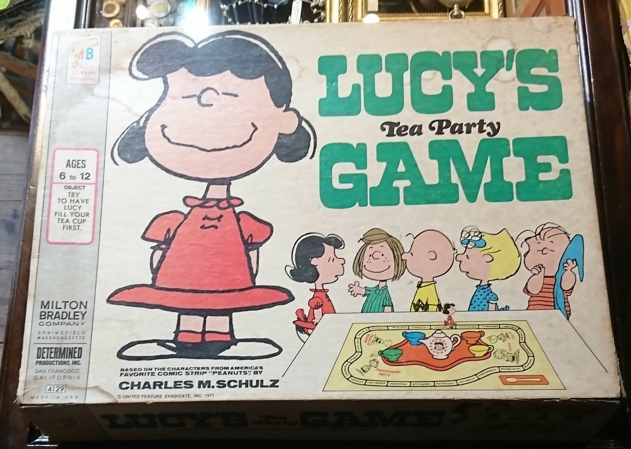 70s lucy tea party game ルーシー ゲーム ヴィンテージ